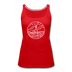 Maine Women’s Tank Top - State Design Women’s Maine Tank Top - red