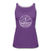 Maine Women’s Tank Top - State Design Women’s Maine Tank Top - purple
