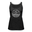 Maine Women’s Tank Top - State Design Women’s Maine Tank Top - charcoal gray