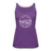 Maryland Women’s Tank Top - State Design Women’s Maryland Tank Top - purple