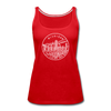 Michigan Women’s Tank Top - State Design Women’s Michigan Tank Top - red