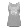 Mississippi Women’s Tank Top - State Design Women’s Mississippi Tank Top - heather gray