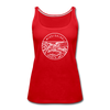 Mississippi Women’s Tank Top - State Design Women’s Mississippi Tank Top - red