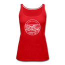 Mississippi Women’s Tank Top - State Design Women’s Mississippi Tank Top - red