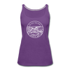Mississippi Women’s Tank Top - State Design Women’s Mississippi Tank Top - purple