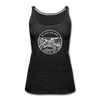 Mississippi Women’s Tank Top - State Design Women’s Mississippi Tank Top - charcoal gray