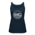 Mississippi Women’s Tank Top - State Design Women’s Mississippi Tank Top - deep navy