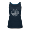 Massachusetts Women’s Tank Top - State Design Women’s Massachusetts Tank Top - deep navy