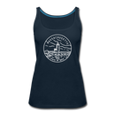 Massachusetts Women’s Tank Top - State Design Women’s Massachusetts Tank Top - deep navy