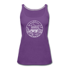 Nebraska Women’s Tank Top - State Design Women’s Nebraska Tank Top - purple