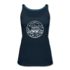 Nebraska Women’s Tank Top - State Design Women’s Nebraska Tank Top - deep navy