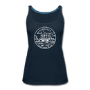 Nebraska Women’s Tank Top - State Design Women’s Nebraska Tank Top - deep navy