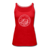 Montana Women’s Tank Top - State Design Women’s Montana Tank Top - red