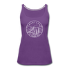 Montana Women’s Tank Top - State Design Women’s Montana Tank Top - purple