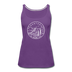 Montana Women’s Tank Top - State Design Women’s Montana Tank Top - purple