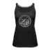 Montana Women’s Tank Top - State Design Women’s Montana Tank Top - charcoal gray