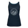 Montana Women’s Tank Top - State Design Women’s Montana Tank Top - deep navy