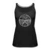 Nevada Women’s Tank Top - State Design Women’s Nevada Tank Top - black