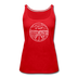 Nevada Women’s Tank Top - State Design Women’s Nevada Tank Top - red