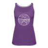 Nevada Women’s Tank Top - State Design Women’s Nevada Tank Top - purple