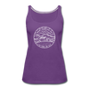 New Hampshire Women’s Tank Top - State Design Women’s New Hampshire Tank Top - purple