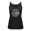 New Jersey Women’s Tank Top - State Design Women’s New Jersey Tank Top - black