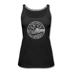 New Jersey Women’s Tank Top - State Design Women’s New Jersey Tank Top - black