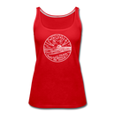 New Jersey Women’s Tank Top - State Design Women’s New Jersey Tank Top - red