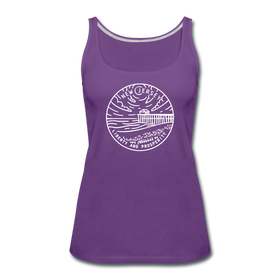 New Jersey Women’s Tank Top - State Design Women’s New Jersey Tank Top - purple
