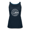 New Jersey Women’s Tank Top - State Design Women’s New Jersey Tank Top - deep navy