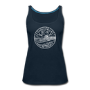New Jersey Women’s Tank Top - State Design Women’s New Jersey Tank Top - deep navy