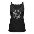 North Carolina Women’s Tank Top - State Design Women’s North Carolina Tank Top - black