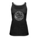 North Carolina Women’s Tank Top - State Design Women’s North Carolina Tank Top - charcoal gray