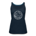 North Carolina Women’s Tank Top - State Design Women’s North Carolina Tank Top - deep navy