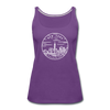 New York Women’s Tank Top - State Design Women’s New York Tank Top - purple