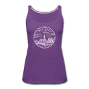 New York Women’s Tank Top - State Design Women’s New York Tank Top - purple