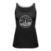 New York Women’s Tank Top - State Design Women’s New York Tank Top - charcoal gray