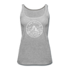 New Mexico Women’s Tank Top - State Design Women’s New Mexico Tank Top - heather gray