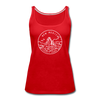 New Mexico Women’s Tank Top - State Design Women’s New Mexico Tank Top - red