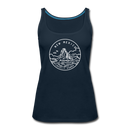 New Mexico Women’s Tank Top - State Design Women’s New Mexico Tank Top - deep navy