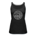 North Dakota Women’s Tank Top - State Design Women’s North Dakota Tank Top - black