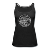 Oregon Women’s Tank Top - State Design Women’s Oregon Tank Top - black