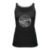 Oregon Women’s Tank Top - State Design Women’s Oregon Tank Top - black