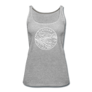 Oregon Women’s Tank Top - State Design Women’s Oregon Tank Top - heather gray