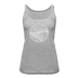 Oregon Women’s Tank Top - State Design Women’s Oregon Tank Top - heather gray