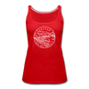 Oregon Women’s Tank Top - State Design Women’s Oregon Tank Top - red