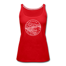 Oregon Women’s Tank Top - State Design Women’s Oregon Tank Top - red