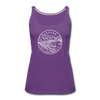Oregon Women’s Tank Top - State Design Women’s Oregon Tank Top - purple