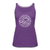 Tennessee Women’s Tank Top - State Design Women’s Tennessee Tank Top - purple