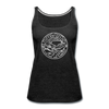 Tennessee Women’s Tank Top - State Design Women’s Tennessee Tank Top - charcoal gray